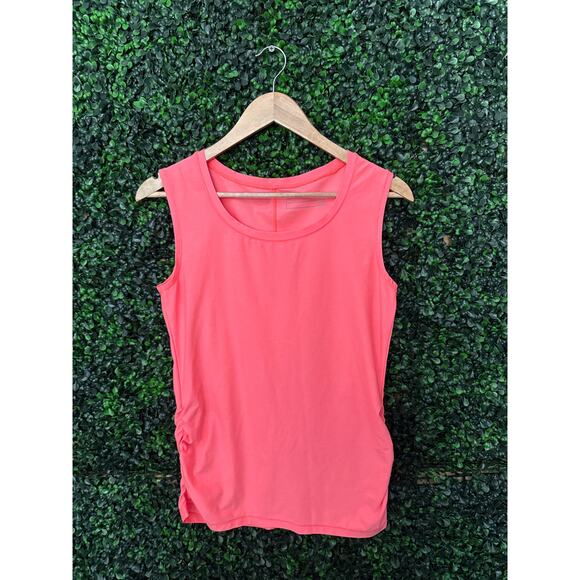 Eddie Bauer, neon orange, workout Shirt, women’s size S - Picture 1 of 7